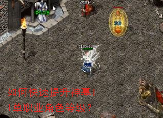 如何快速提升神墓II单职业角色等级? 如何快速提升神墓II单职业角色等级?