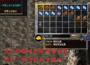 复古传奇冰咆哮技能书哪里打?掉落地点全解析 复古传奇冰咆哮技能书哪里打?掉落地点全解析