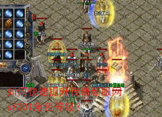 如何快速提升传奇新服网sf301角色等级? 如何快速提升传奇新服网sf301角色等级?