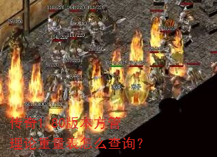传奇1.80版本方管理论重量表怎么查询? 传奇1.80版本方管理论重量表怎么查询?